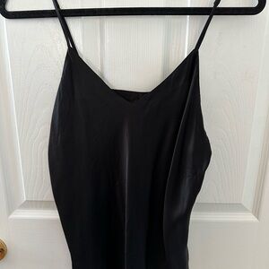 Black 100% Silk Nordstrom Women's Top